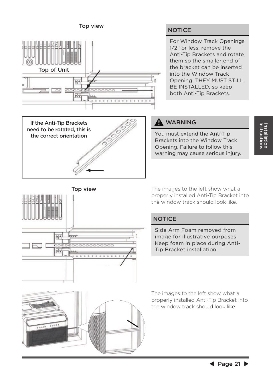 MIDEA 10,000 BTU U-shaped User Manual | Page 21 / 28