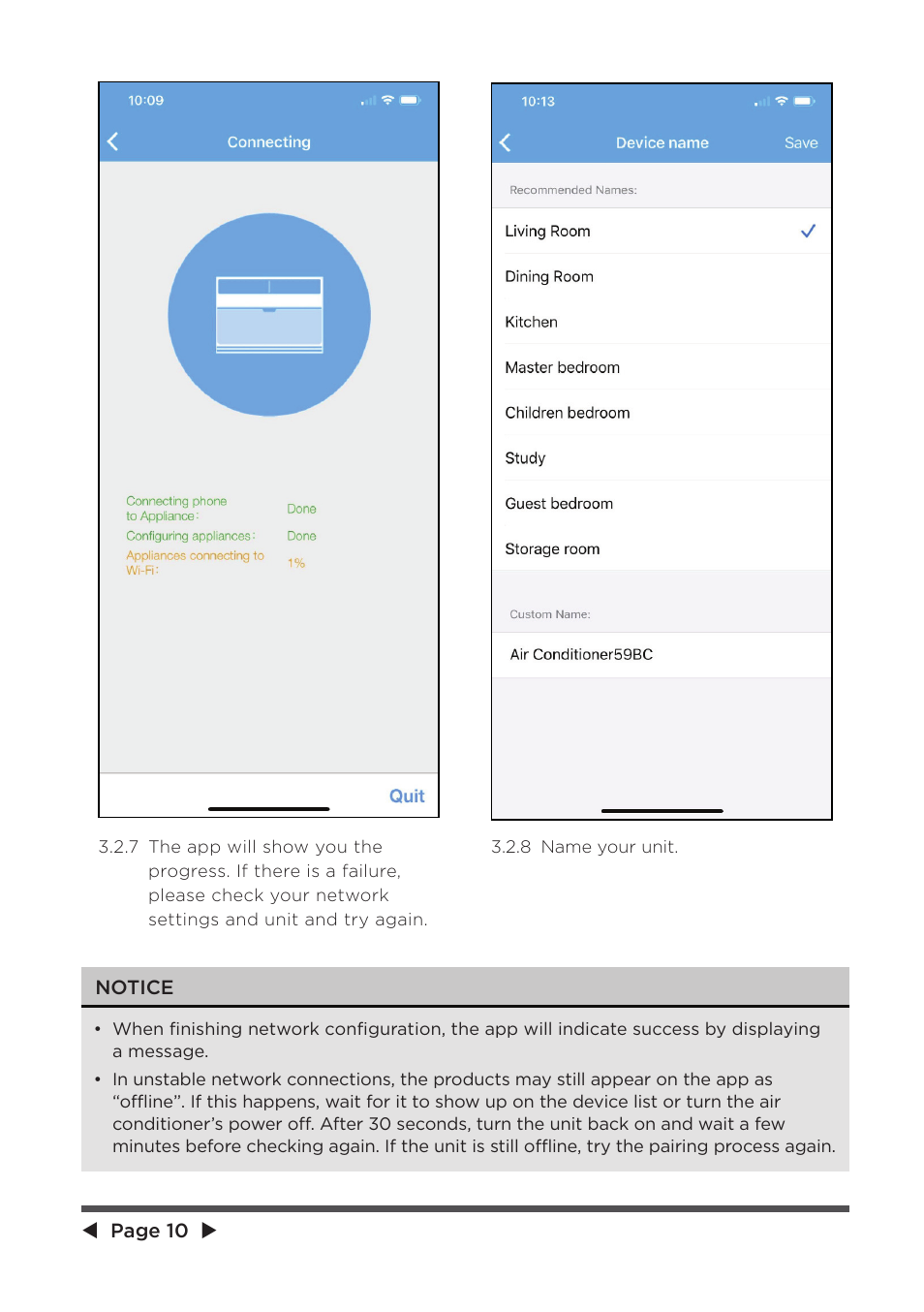 MIDEA 25,000 BTU ComfortSense User Manual | Page 10 / 26