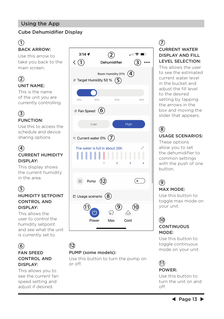 MIDEA 8,000 BTU SmartCool User Manual | Page 13 / 26