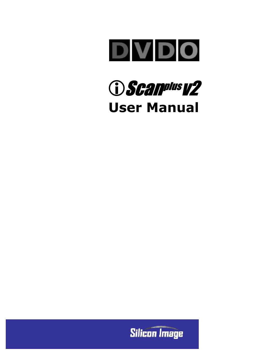 DVDO iScanPlus V2 User Manual | 27 pages