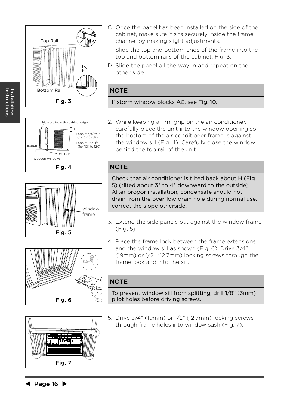Page 16 | MIDEA MWA12CR71 User Manual | Page 16 / 24