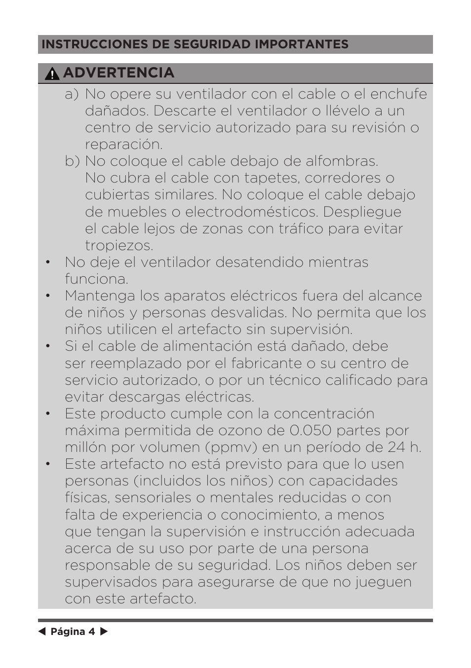 MIDEA 41" Bladeless Tower Fan & HEPA User Manual | Page 15 / 24