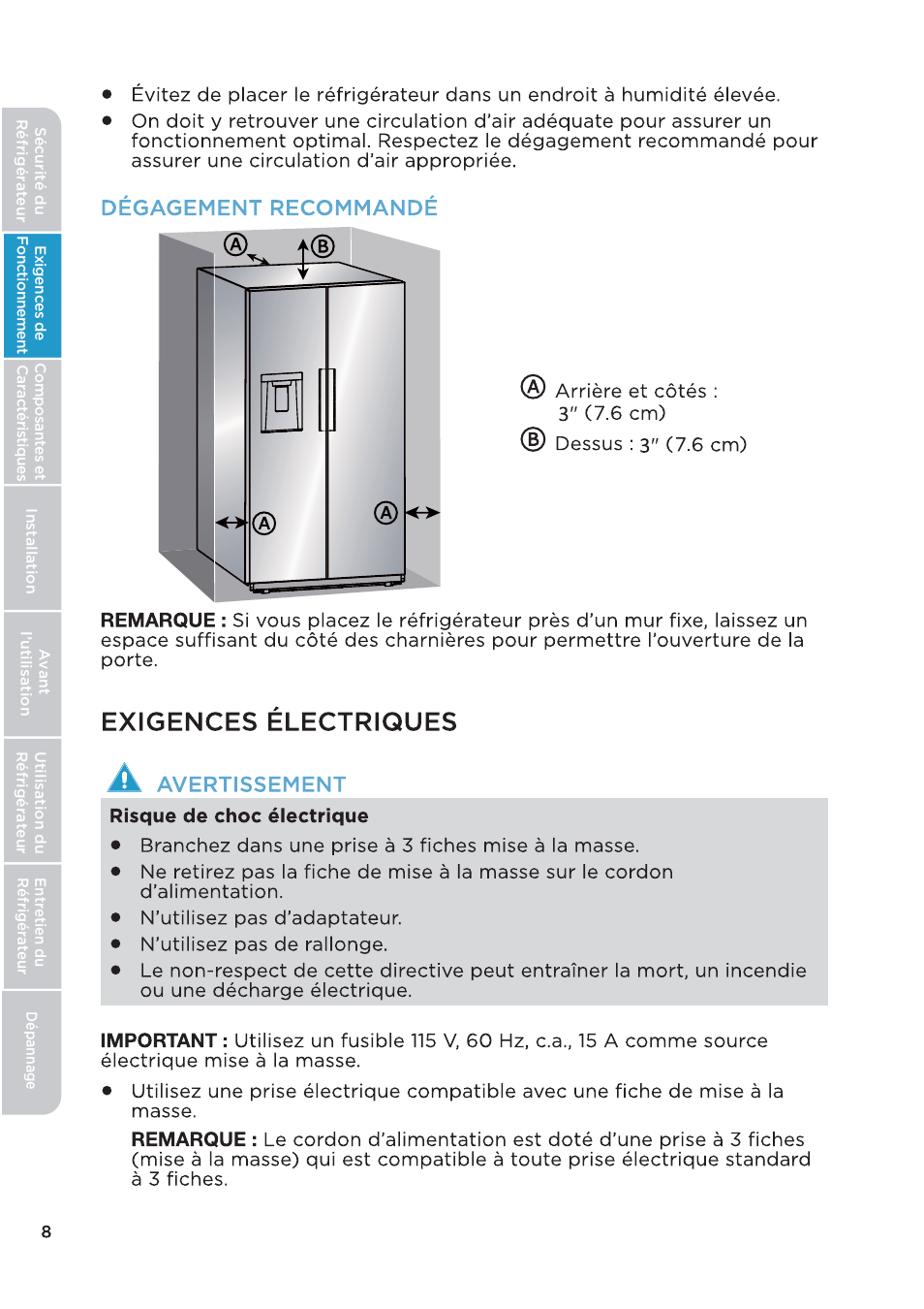 MIDEA 26.3 Cu. Ft. Side-by-Side User Manual | Page 47 / 121