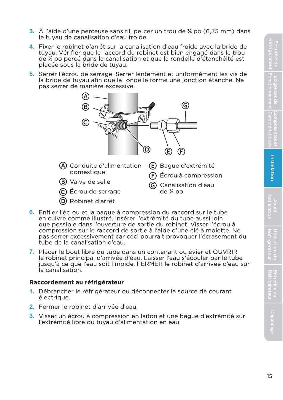 MIDEA 26.3 Cu. Ft. Side-by-Side User Manual | Page 54 / 121