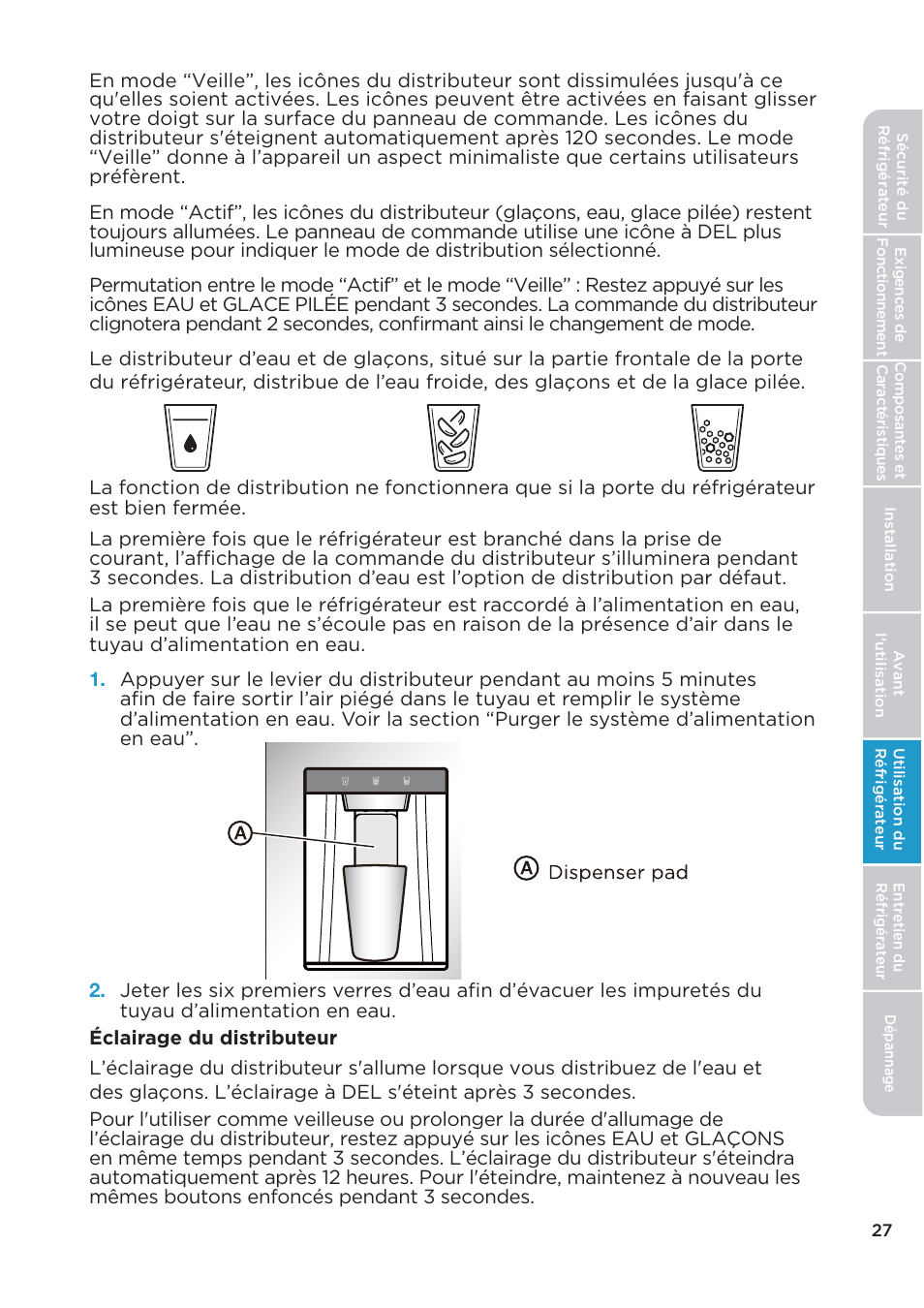 MIDEA 26.3 Cu. Ft. Side-by-Side User Manual | Page 66 / 121