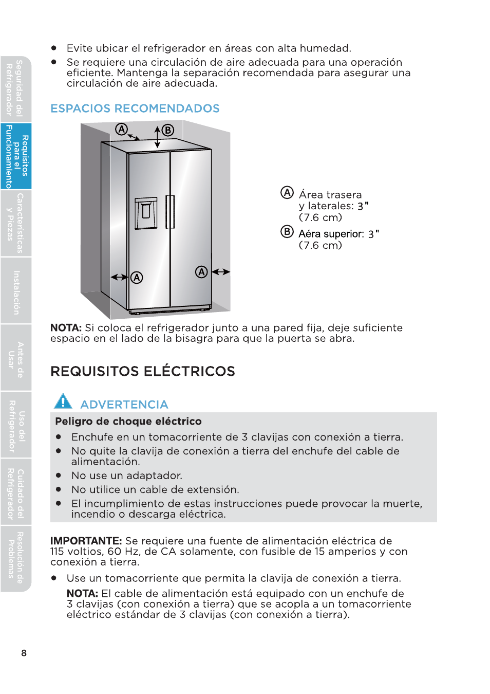 MIDEA 26.3 Cu. Ft. Side-by-Side User Manual | Page 87 / 121