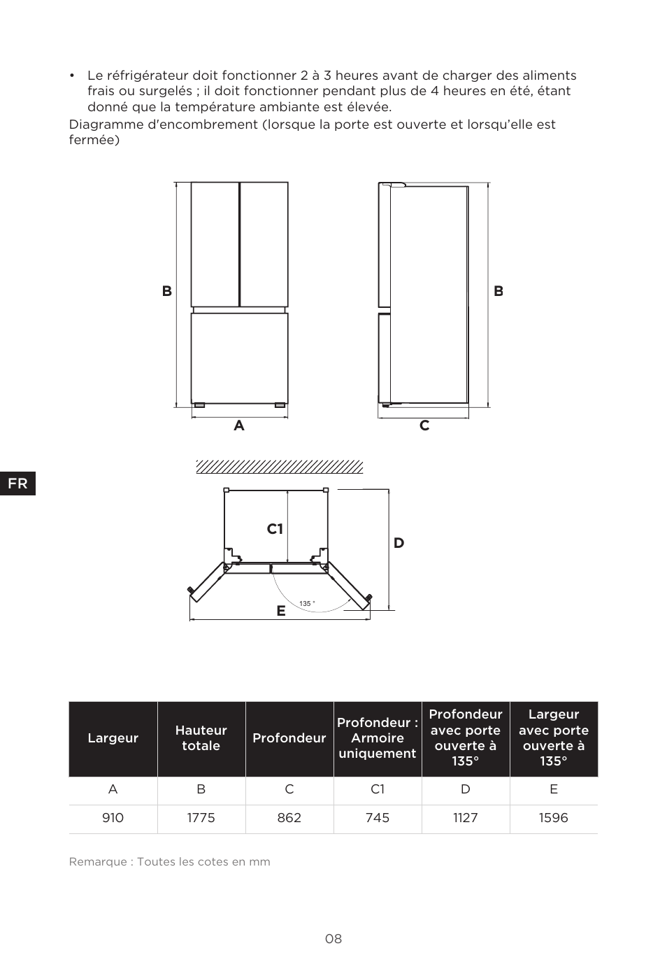 MIDEA 29.3 cu. ft. French Door Bottom Freezer User Manual | Page 37 / 88