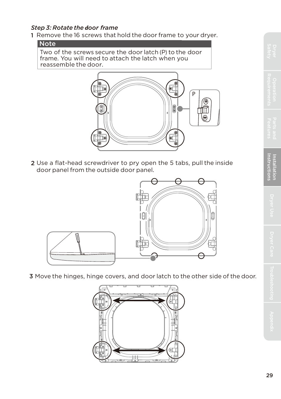 页 29 | MIDEA Dryer MLE45N1BWW User Manual | Page 29 / 102