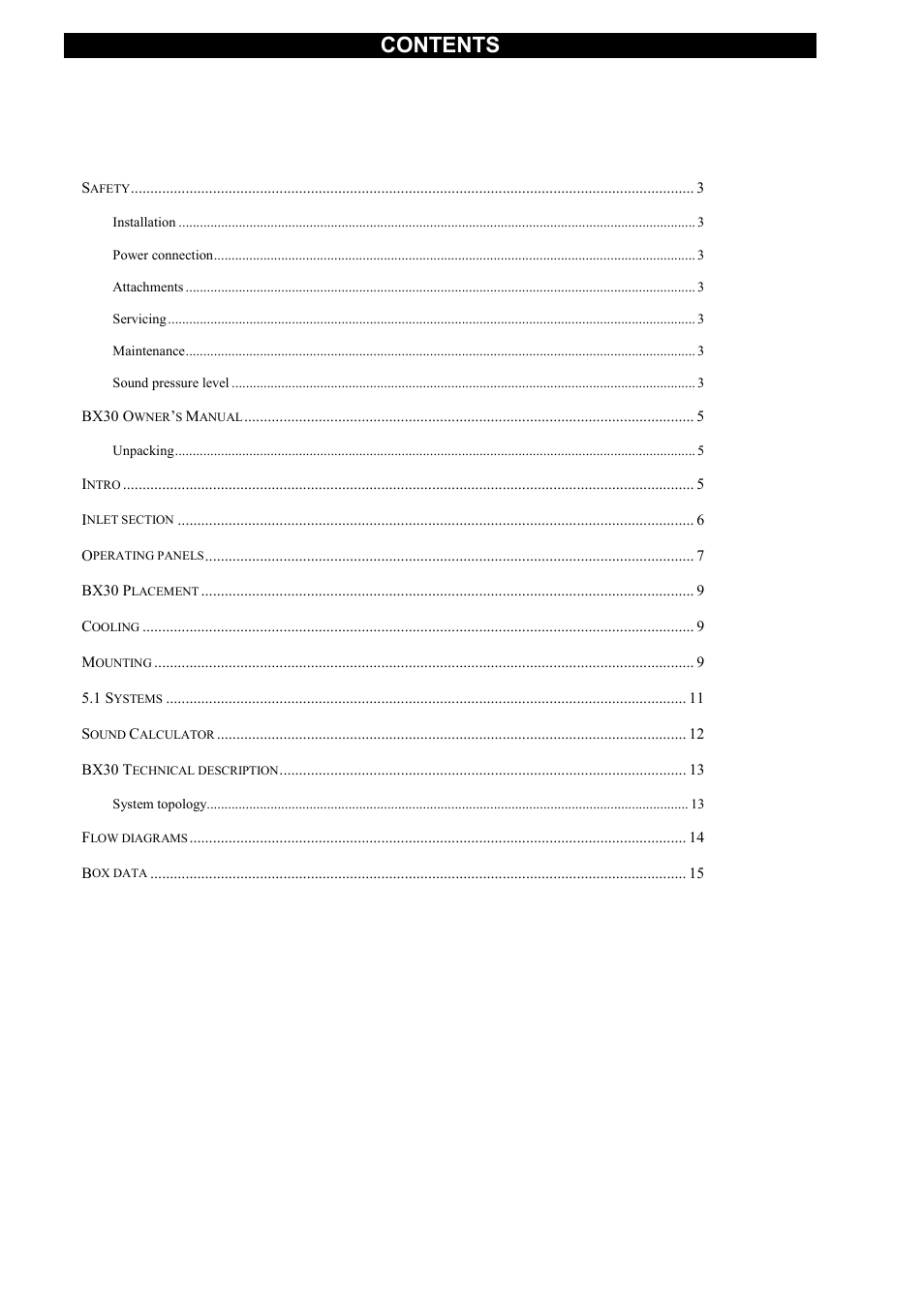 Dynaudio BX30 User Manual | Page 4 / 15