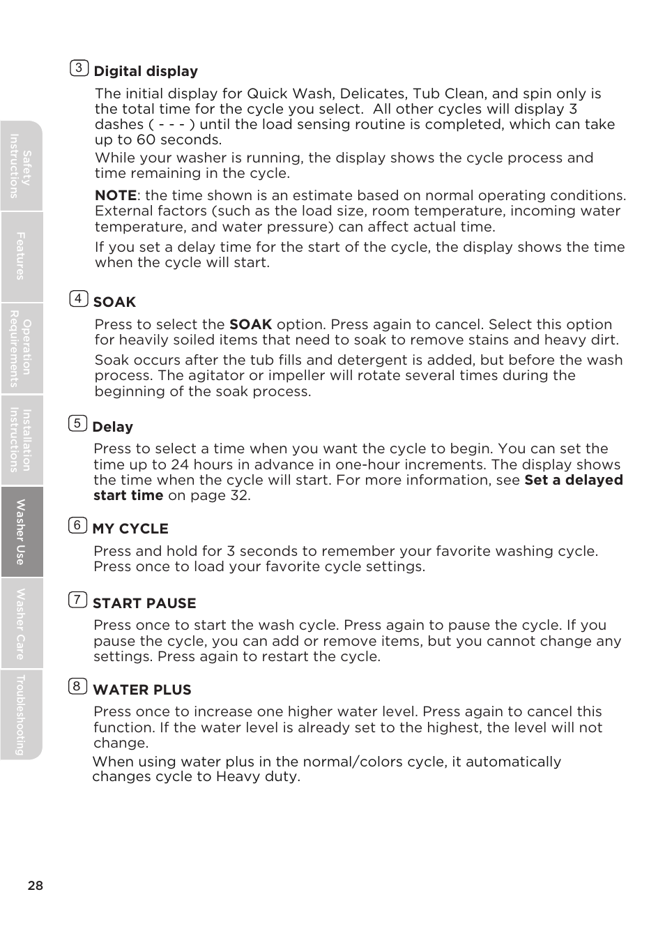 Untitled | MIDEA Top Load Impeller User Manual | Page 28 / 96