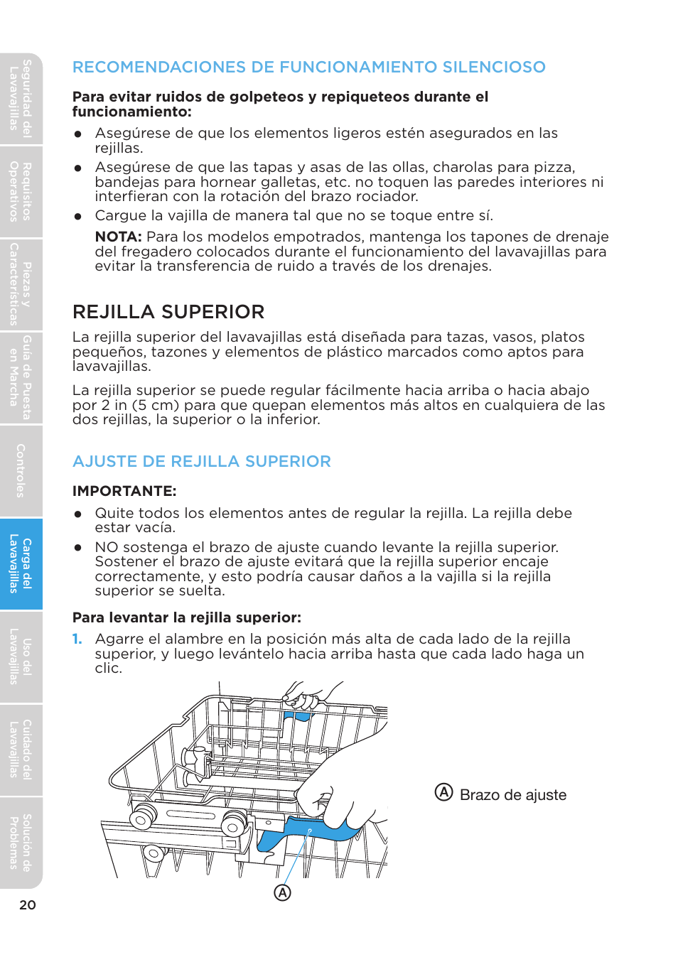 Rejilla superior | MIDEA MDT24H3AST User Manual | Page 110 / 136