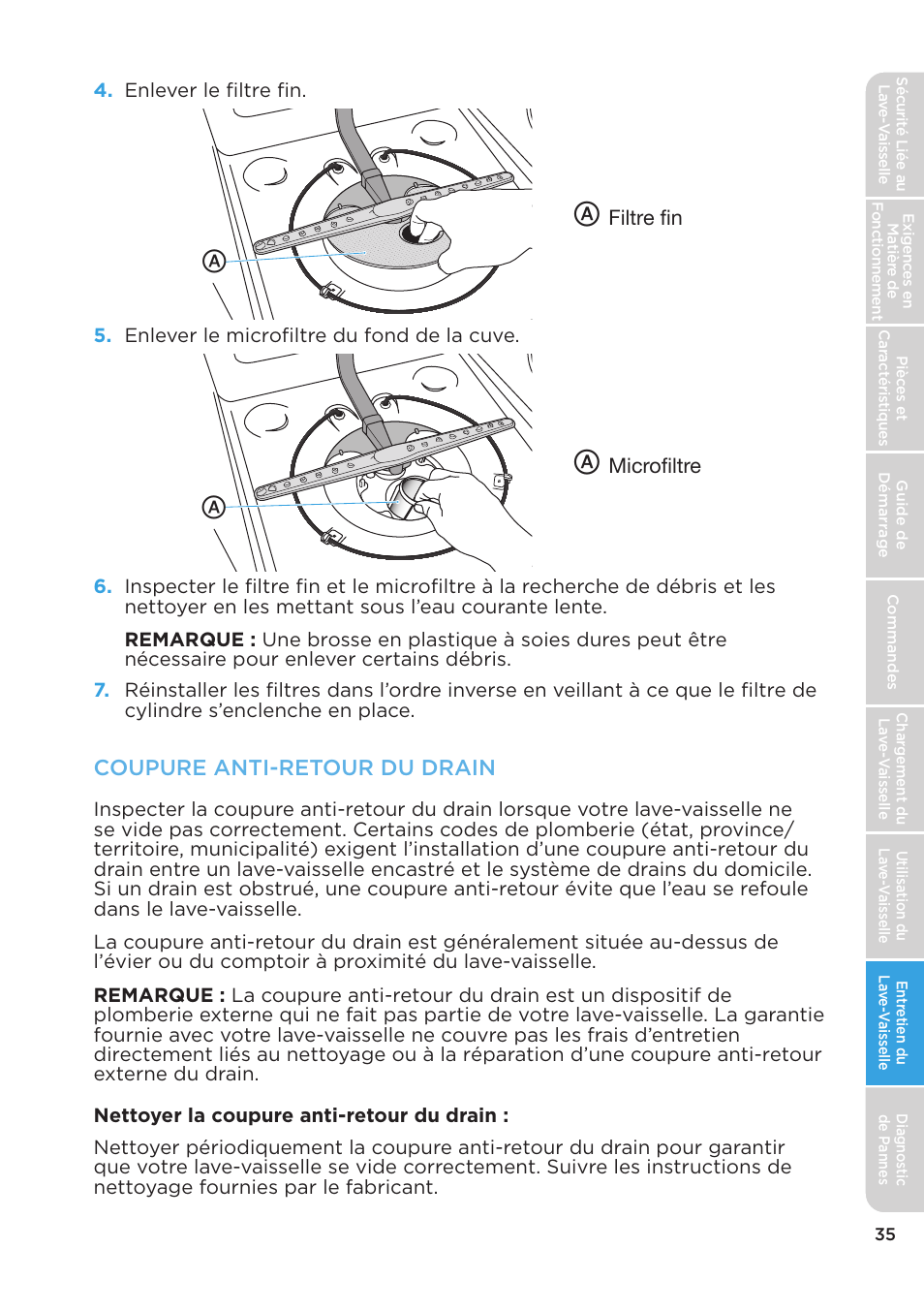 Coupure anti-retour du drain | MIDEA MDT24H3AST User Manual | Page 79 / 136