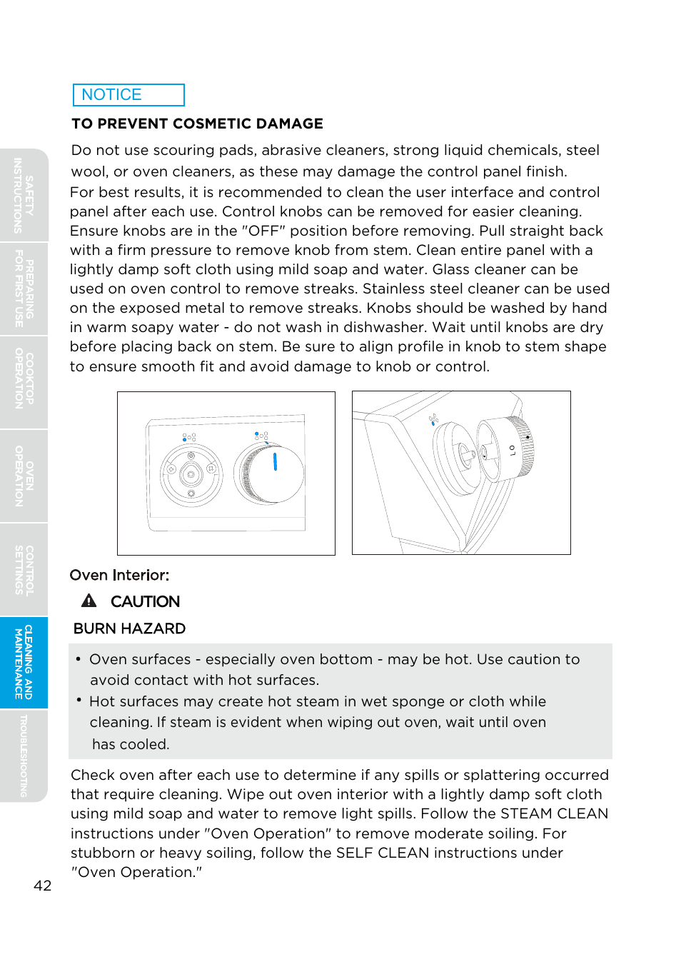 Caution, Notice | MIDEA MES30S4AST User Manual | Page 42 / 54