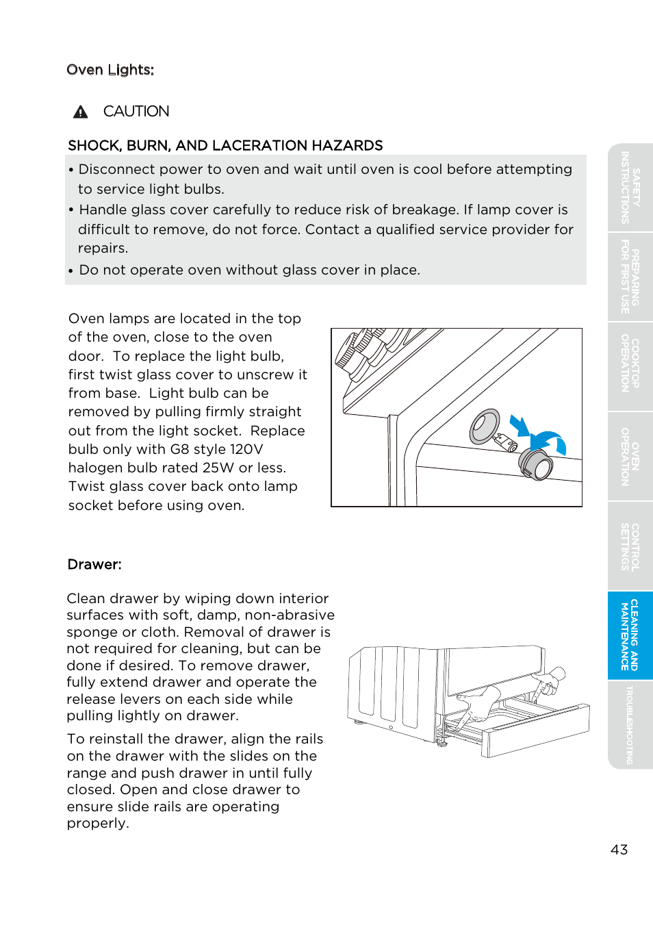 Caution | MIDEA MES30S4AST User Manual | Page 43 / 54