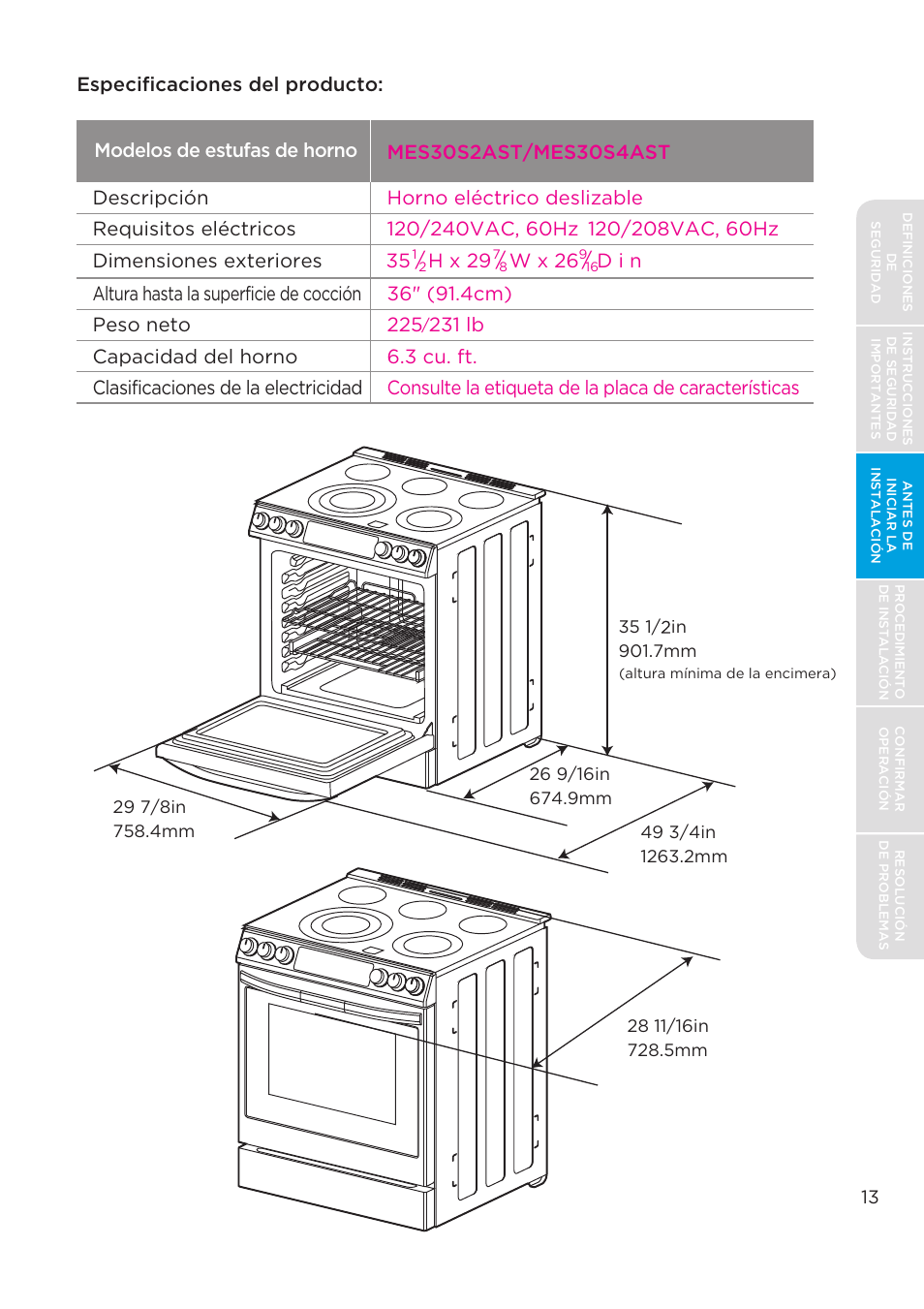 MIDEA MES30S2AST User Manual | Page 45 / 96