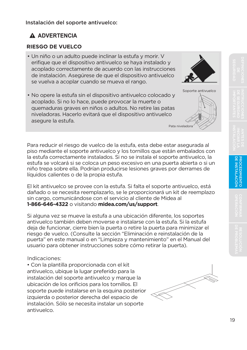 Advertencia | MIDEA MES30S2AST User Manual | Page 51 / 96