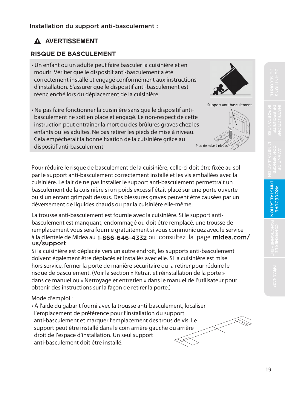 Avertissement | MIDEA MES30S2AST User Manual | Page 83 / 96