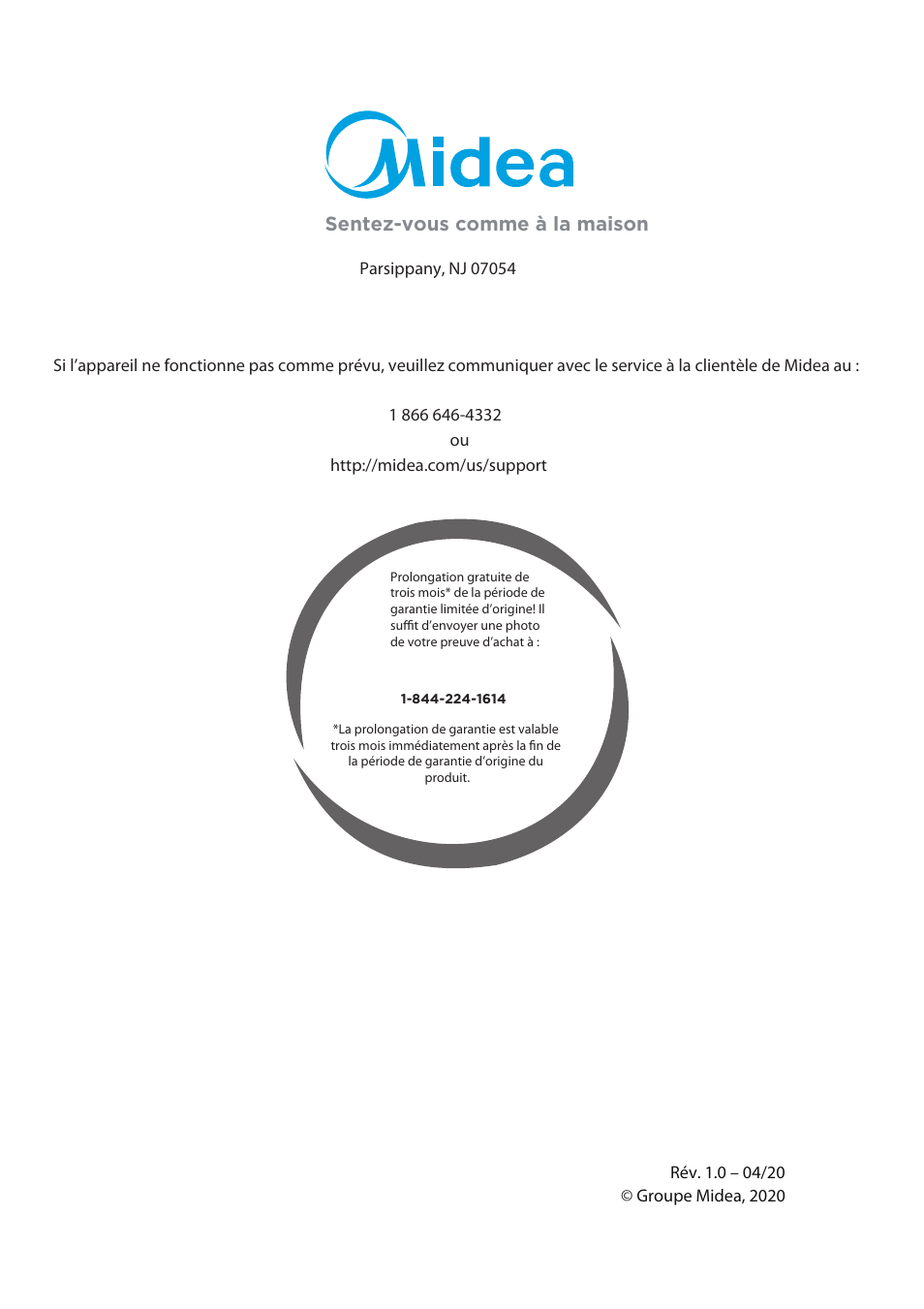 Sentez-vous comme à la maison | MIDEA MES30S2AST User Manual | Page 96 / 96