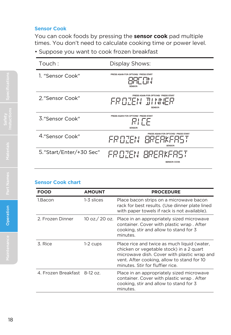 MIDEA MMO19S3AST User Manual | Page 18 / 132