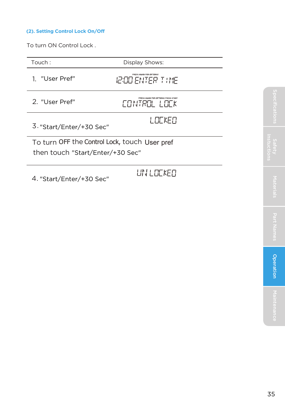 MIDEA MMO19S3AST User Manual | Page 35 / 132