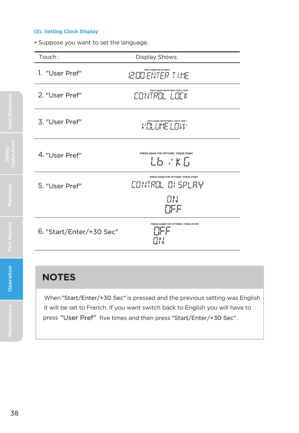 MIDEA MMO19S3AST User Manual | Page 38 / 132