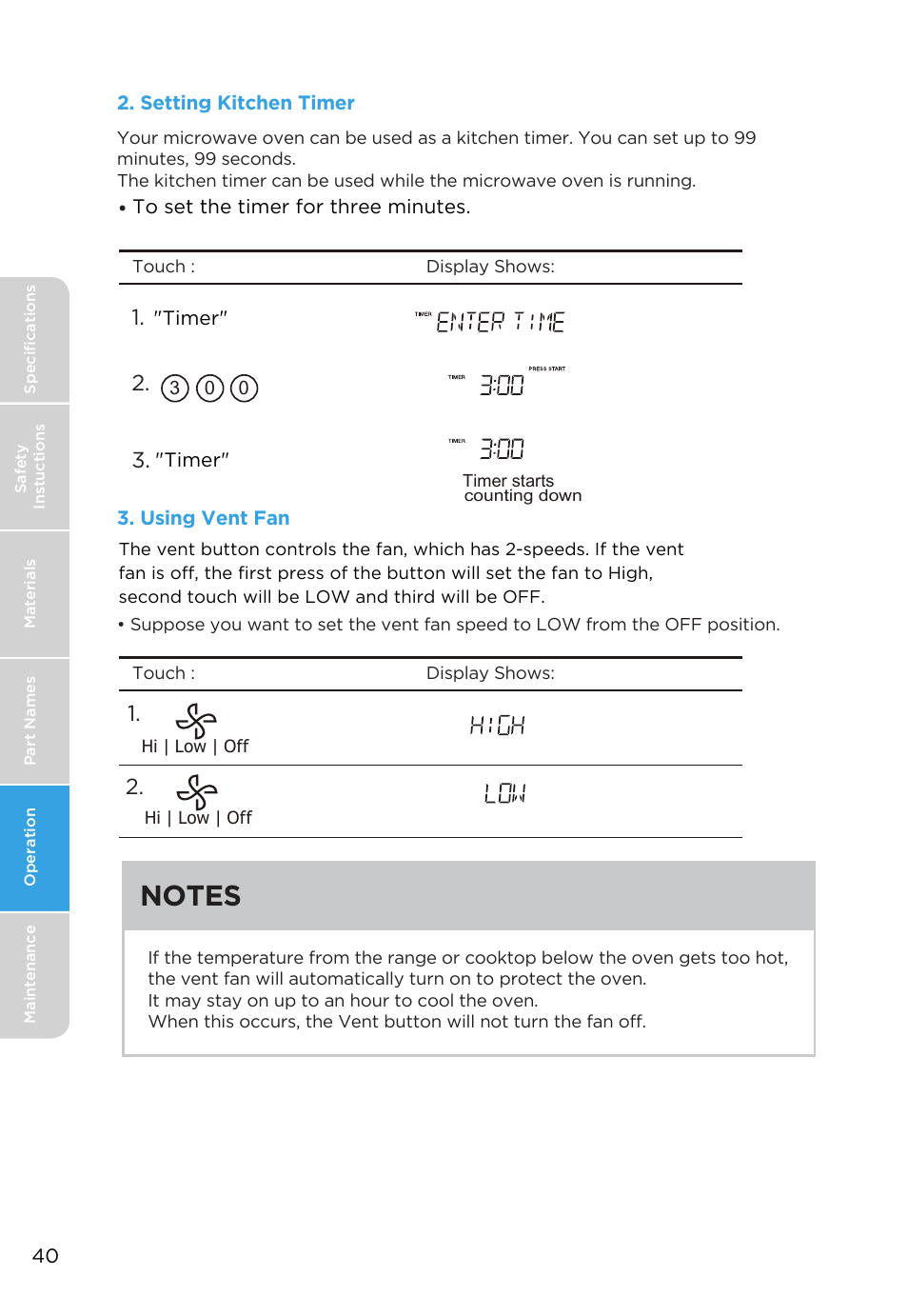 MIDEA MMO19S3AST User Manual | Page 40 / 132