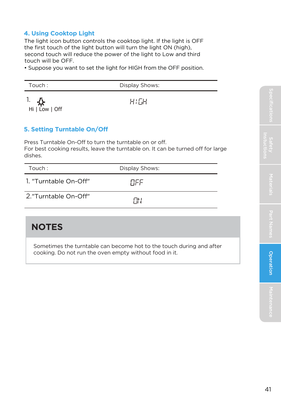 MIDEA MMO19S3AST User Manual | Page 41 / 132