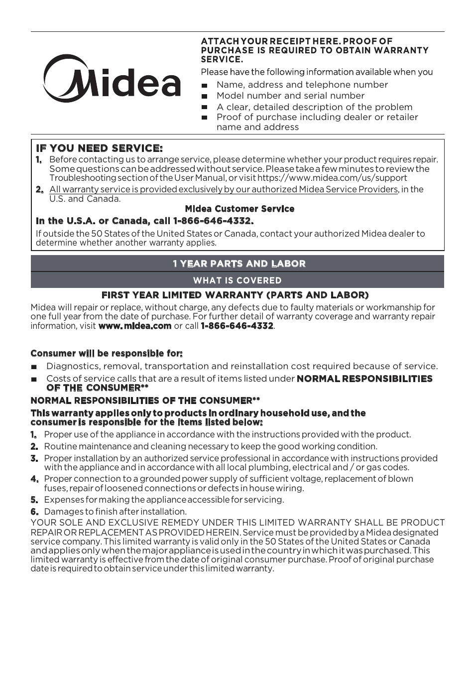 MIDEA MMO19S3AST User Manual | Page 43 / 132