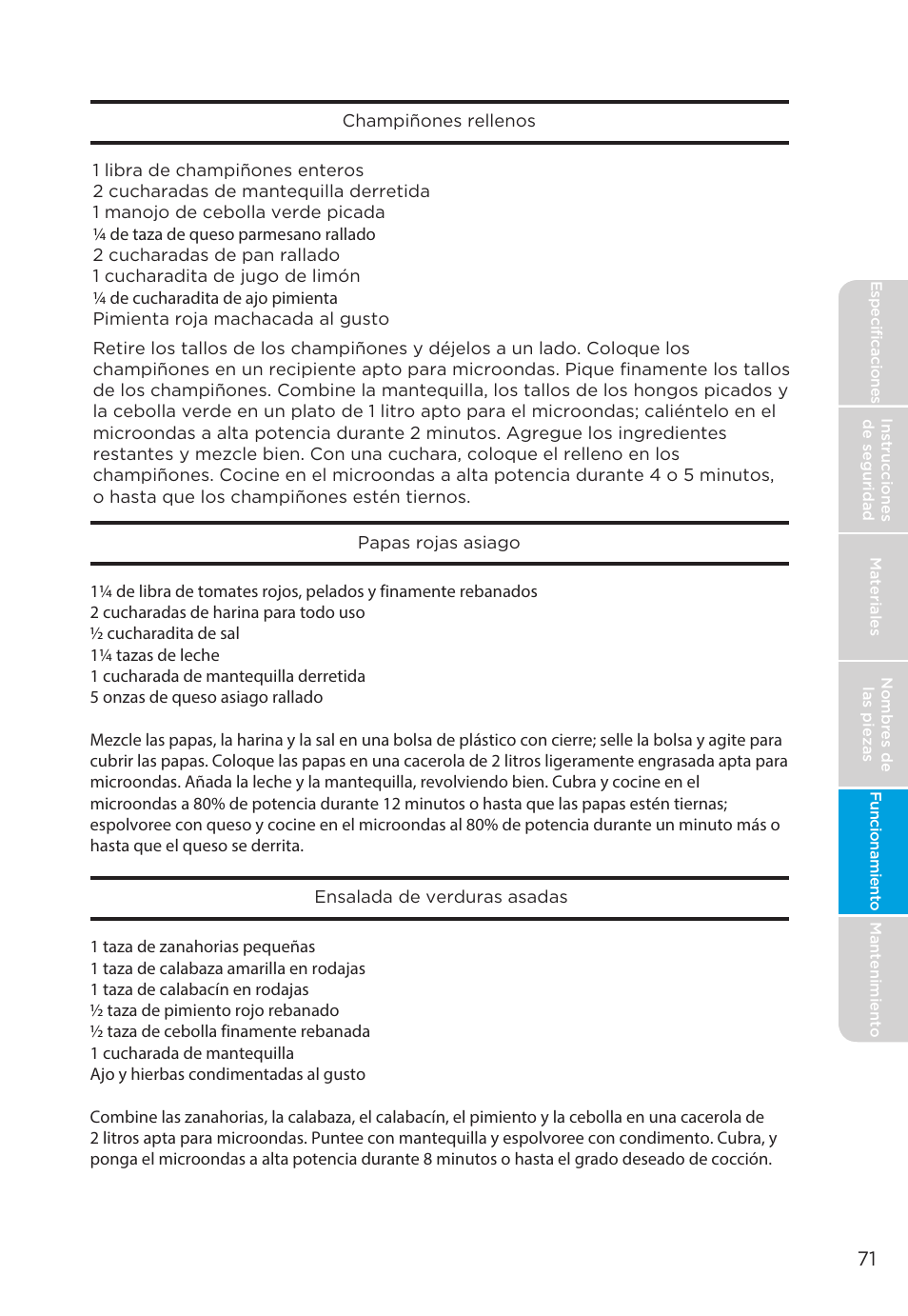MIDEA MMO19S3AST User Manual | Page 71 / 132