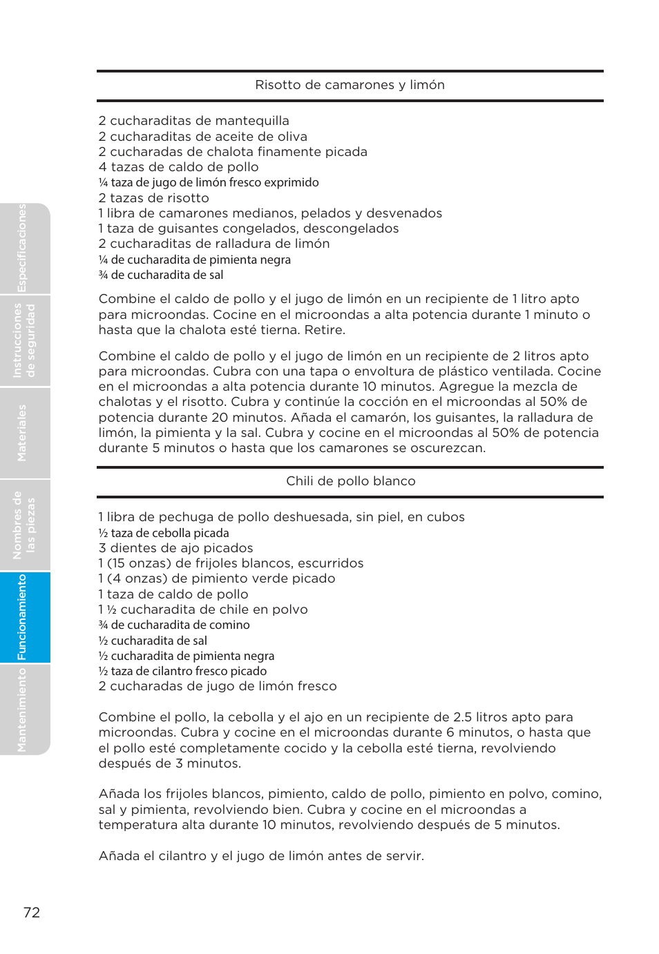 MIDEA MMO19S3AST User Manual | Page 72 / 132