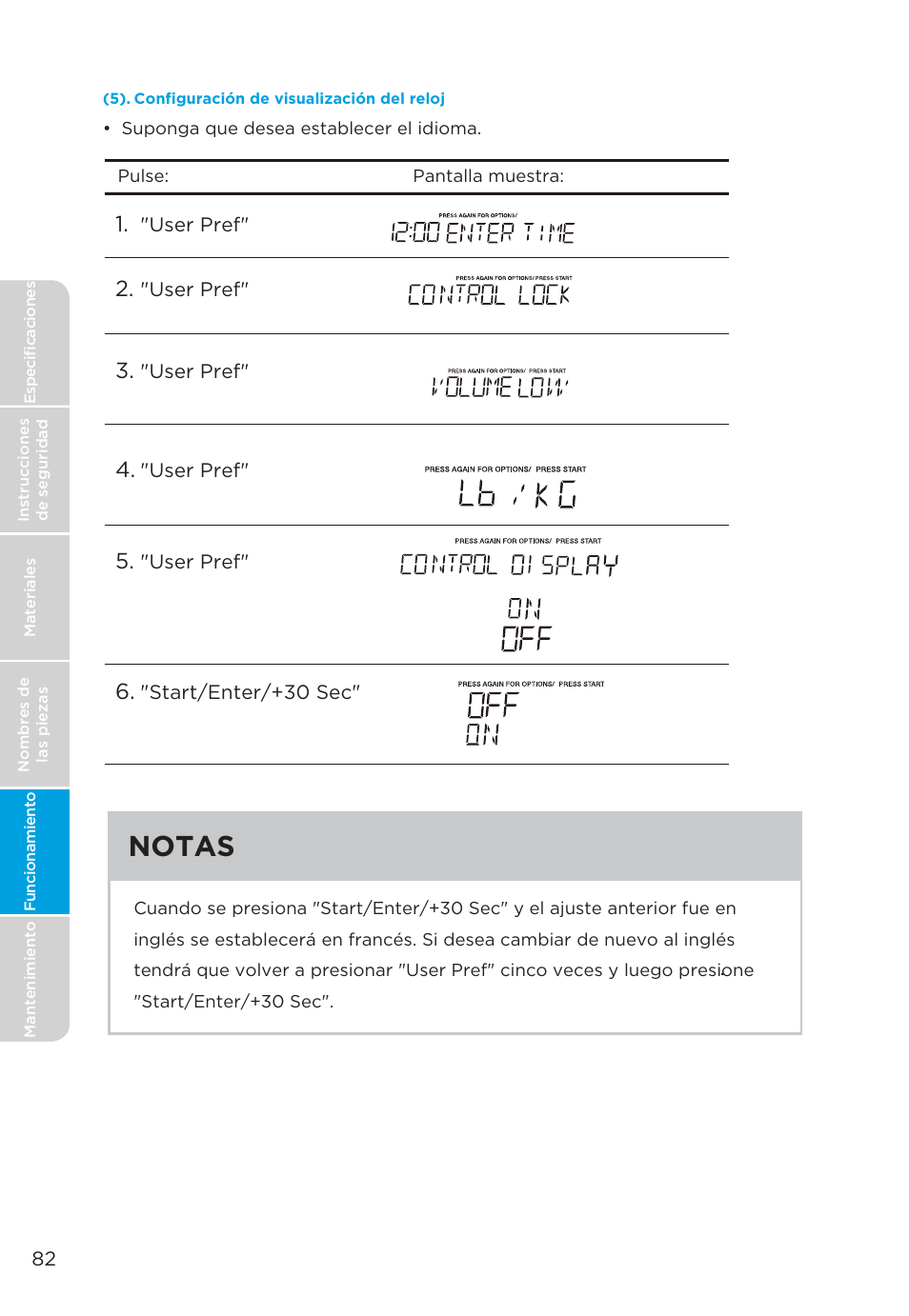 Notas | MIDEA MMO19S3AST User Manual | Page 82 / 132
