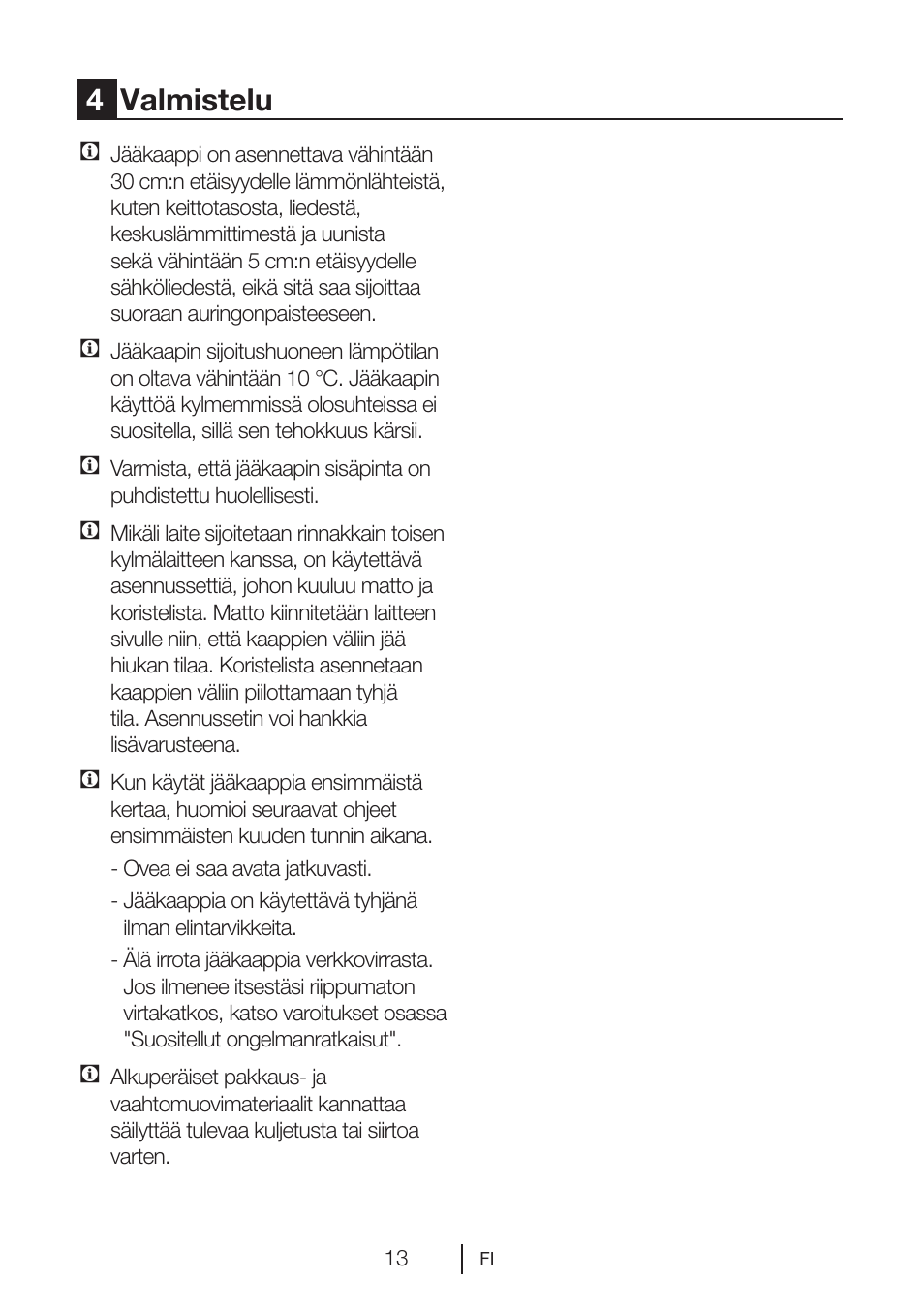 4valmistelu | GRAM KS 3265-93/1 User Manual | Page 68 / 94