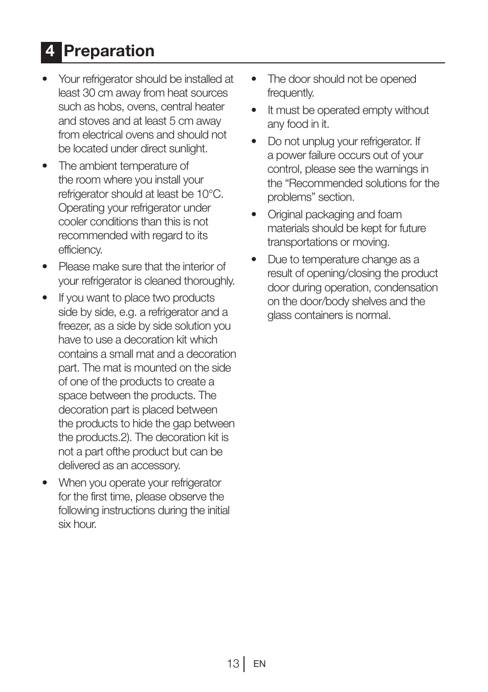 4preparation | GRAM KS 3265-93/1 User Manual | Page 87 / 94