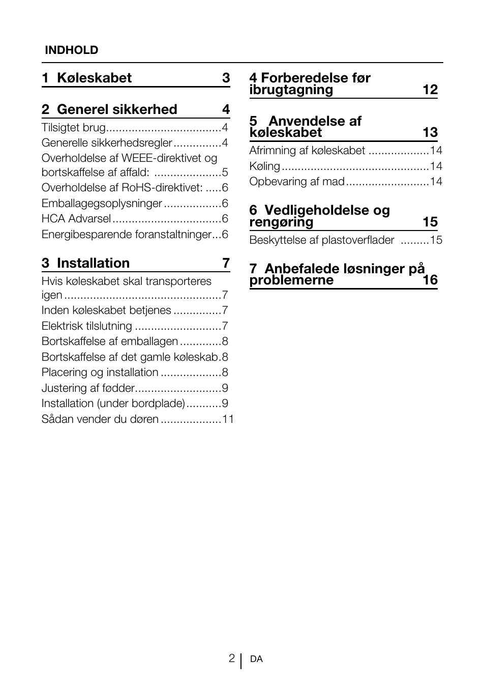 GRAM KS 3135-90/1 User Manual | Page 3 / 110