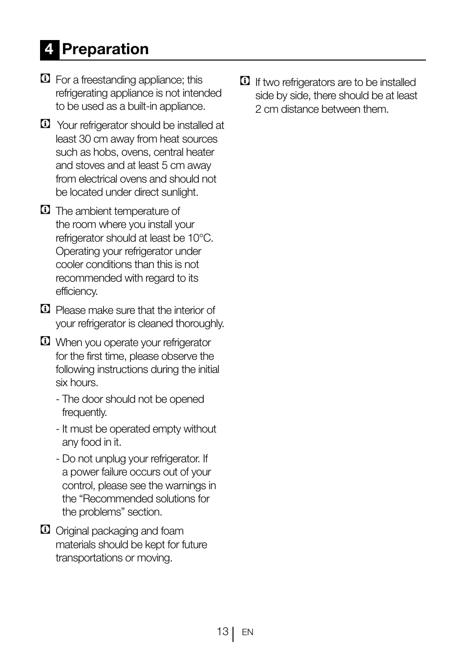 4preparation | GRAM KS 3135-90/1 User Manual | Page 85 / 110