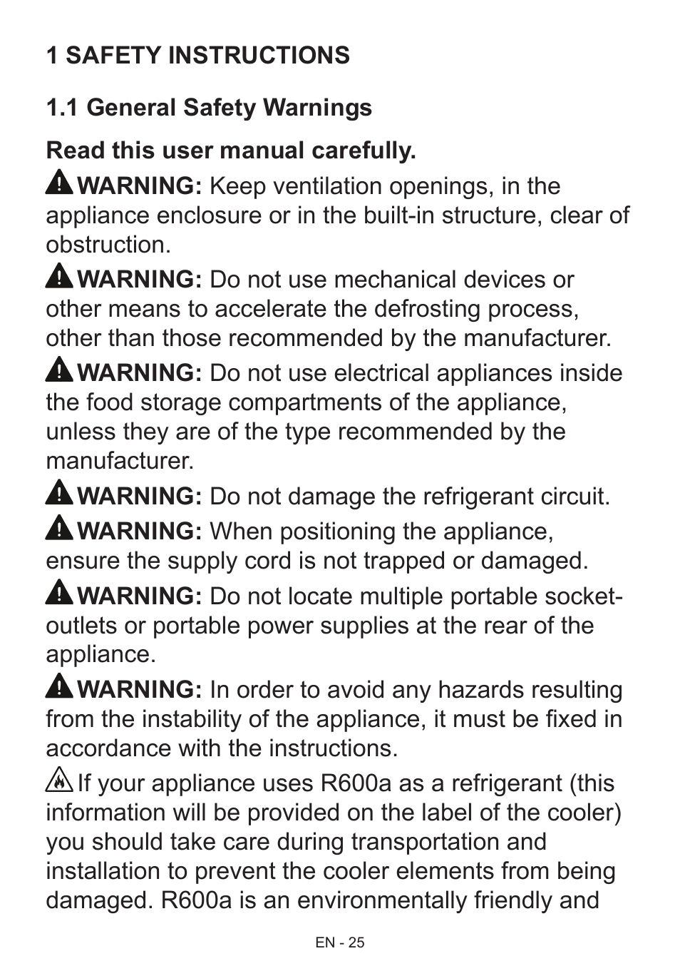 GRAM 49SK 4186 F User Manual | Page 26 / 112