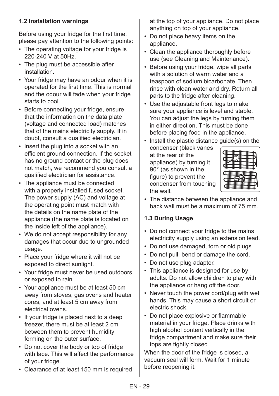 GRAM 49SK 4186 F User Manual | Page 30 / 112