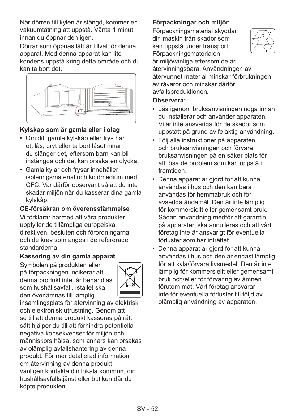 GRAM 49SK 4186 F User Manual | Page 53 / 112