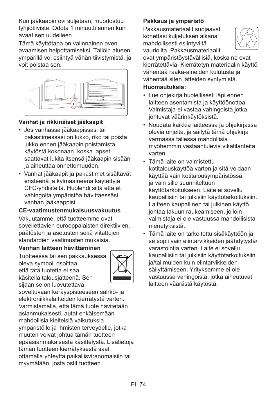 GRAM 49SK 4186 F User Manual | Page 75 / 112