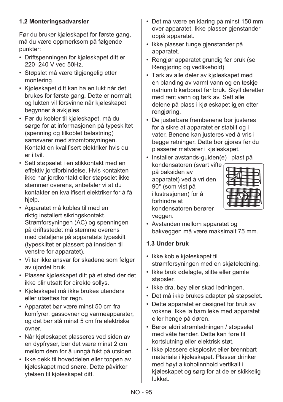 GRAM 49SK 4186 F User Manual | Page 96 / 112