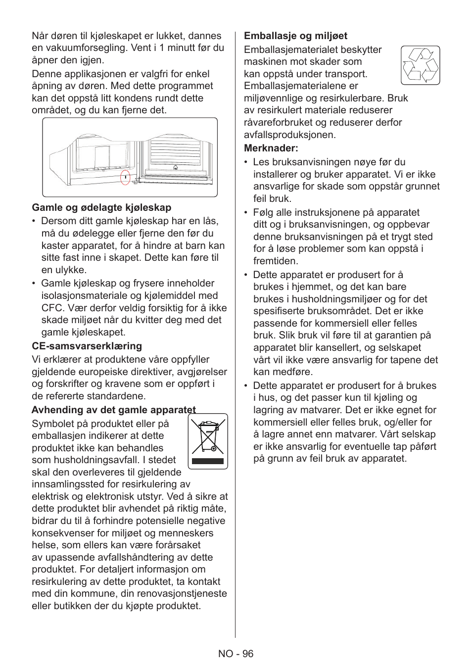 GRAM 49SK 4186 F User Manual | Page 97 / 112
