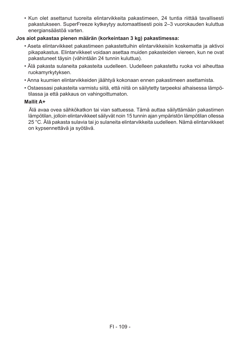 GRAM FS 481864 N (v)/1 User Manual | Page 110 / 122