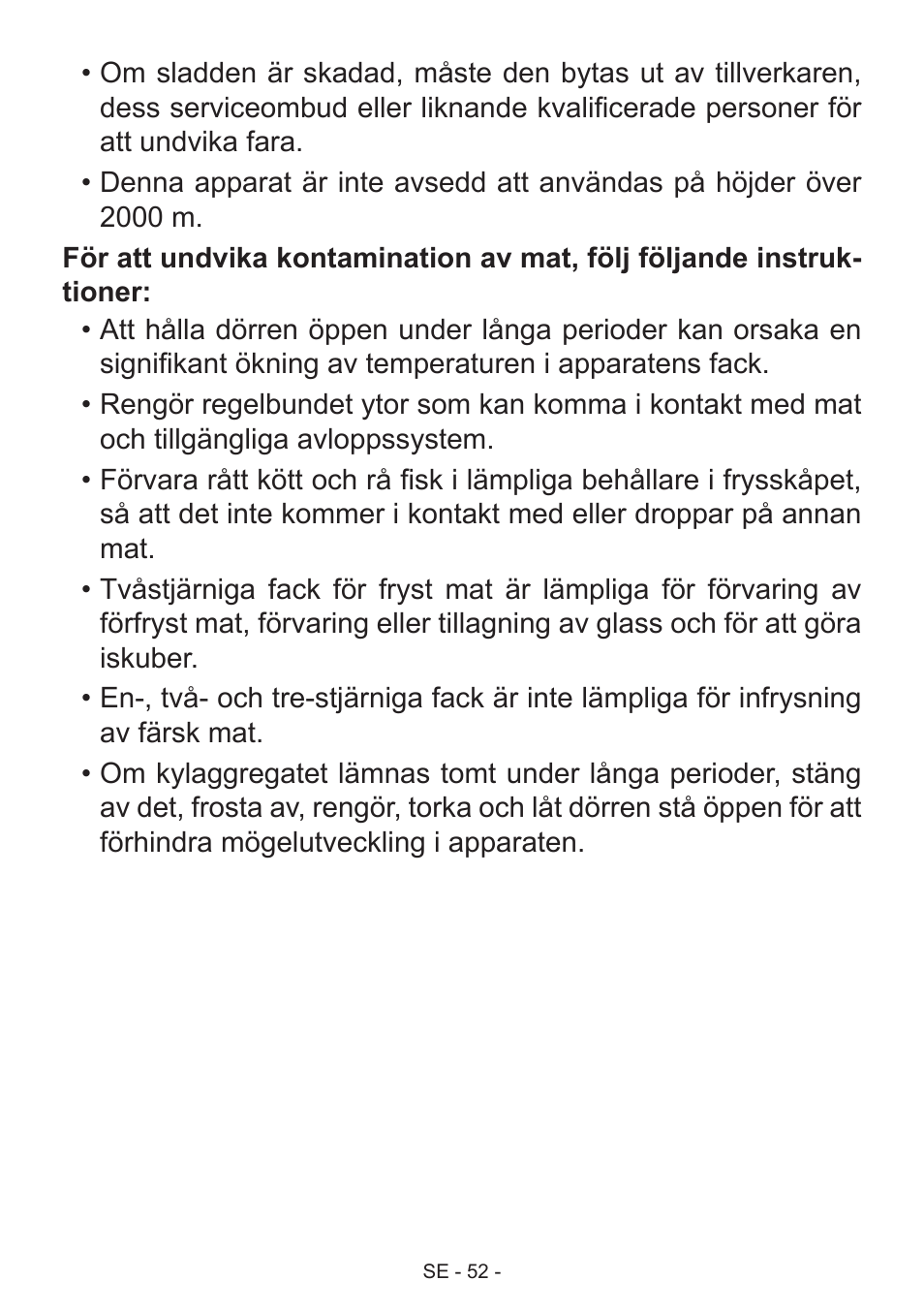 GRAM FS 481864 N (v)/1 User Manual | Page 53 / 122