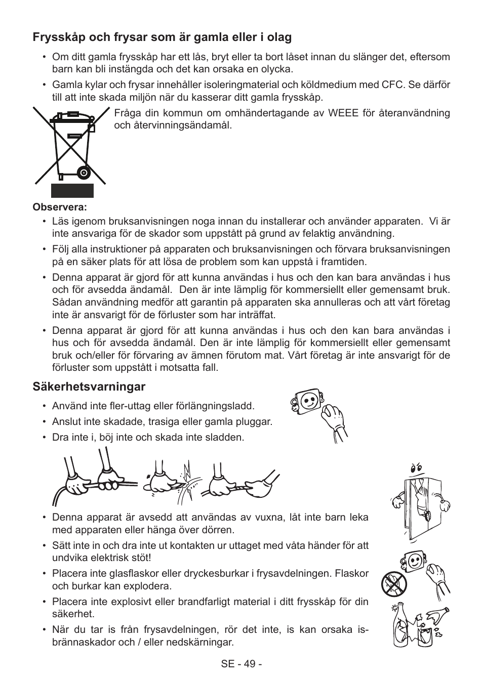 GRAM FS 441862 N (v)/1 User Manual | Page 51 / 112