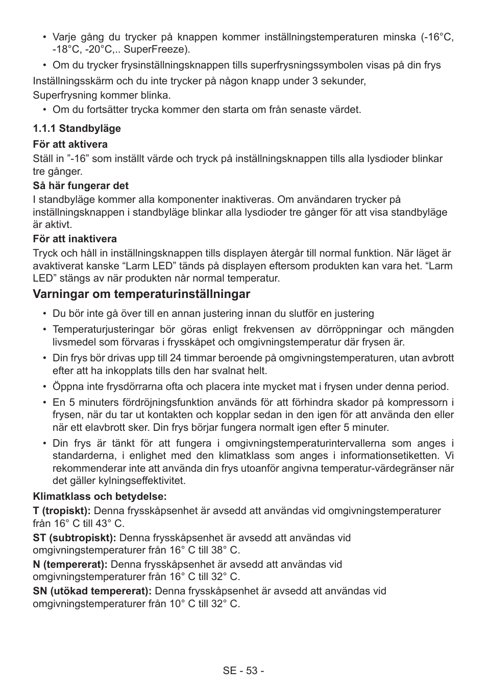 GRAM FS 441862 N (v)/1 User Manual | Page 55 / 112