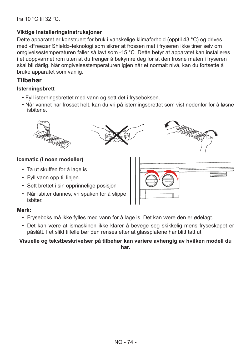GRAM FS 441862 N (v)/1 User Manual | Page 76 / 112