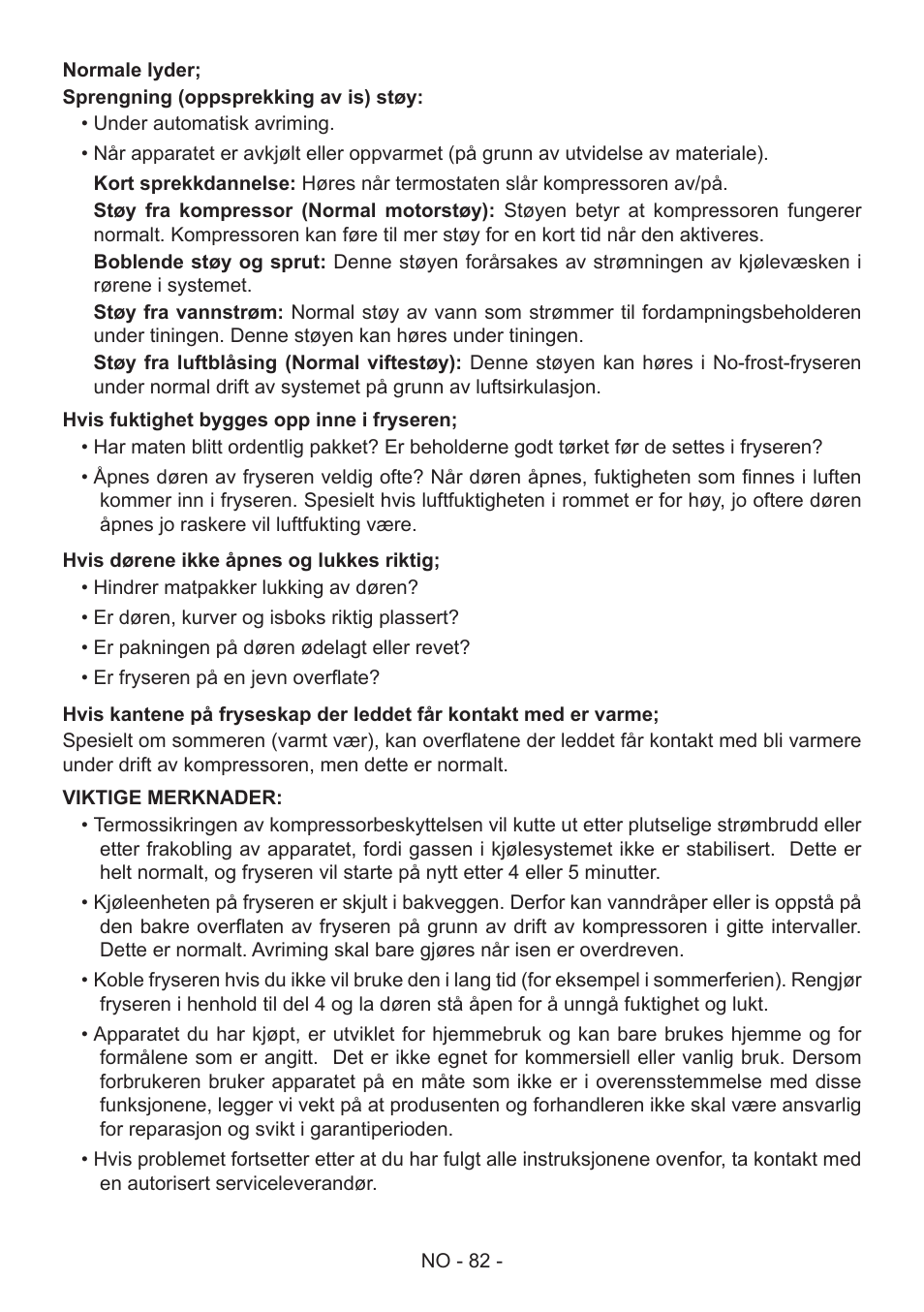 GRAM FS 441862 N (v)/1 User Manual | Page 84 / 112