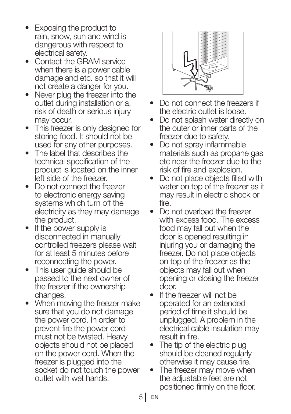 GRAM FS 3215-93/1 User Manual | Page 64 / 75