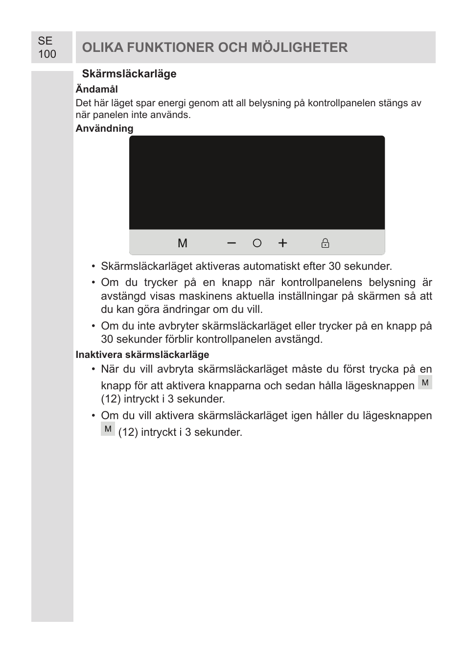 Olika funktioner och möjligheter | GRAM KF 482064 FN/1 User Manual | Page 101 / 124