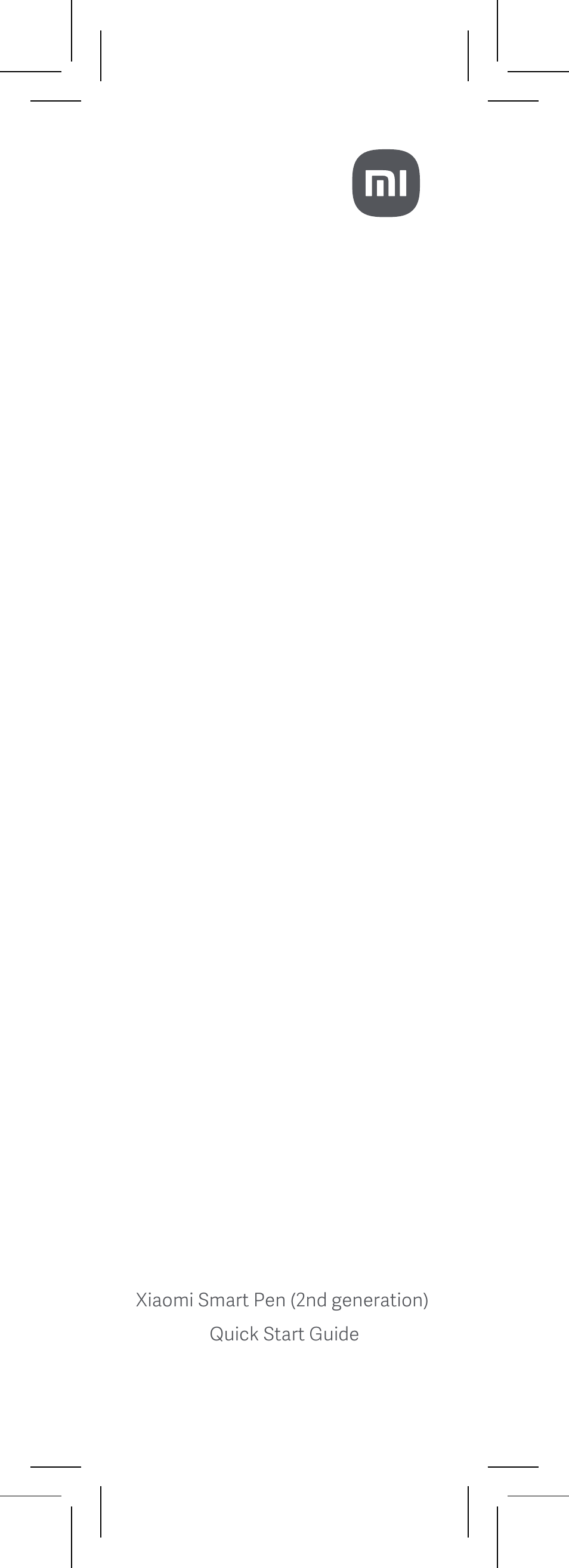 Xiaomi Smart Pen User Manual | 84 pages